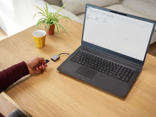 Trust Dalyx Snelle USB-kaartlezer van aluminium, afbeelding 7