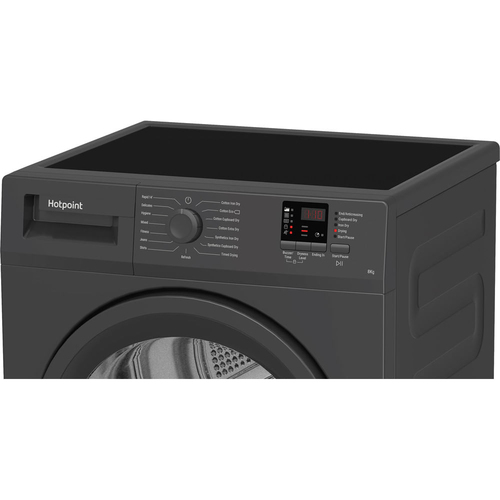 Hotpoint C HD C82 Gggd UK 8 kg Condenser Tumble Dryer - Graphite, Silver/Grey - image 5
