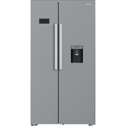 Hotpoint HPG26583WXP American Fridge Freezer in Silver with Water Non - image 1
