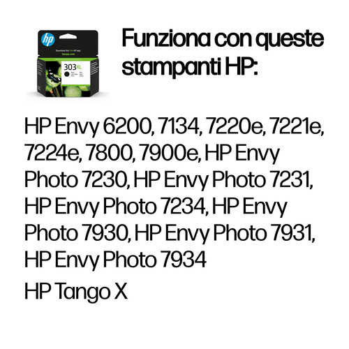 HP 303XL – Cartuccia nero originale