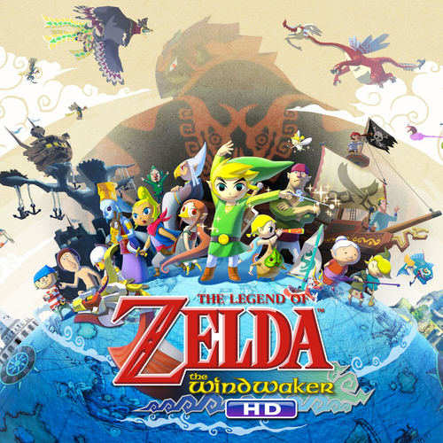 Nintendo The Legend of Zelda : The Wind Waker HD - Selects Немецкий, Английский, Испанский, Французский, Итальянский язык Wii U