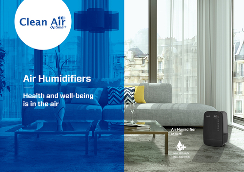 Clean Air Optima CA-607B Luchtbevochtiger Zwart, afbeelding 8
