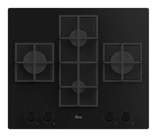 Hoover H-HOB 500 GAS HVG6DC5B Black Built-in