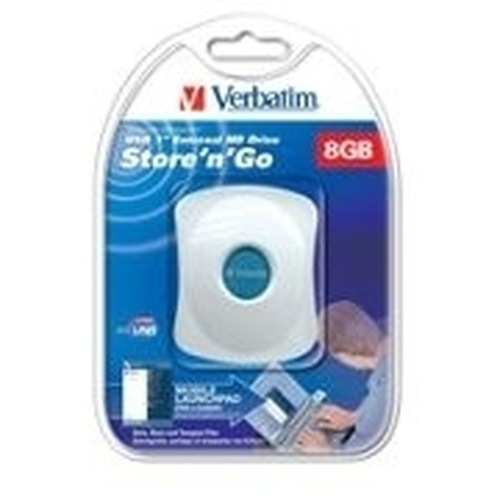 Verbatim Store 'n' Go USB 1 inch External HD Drive 8GB