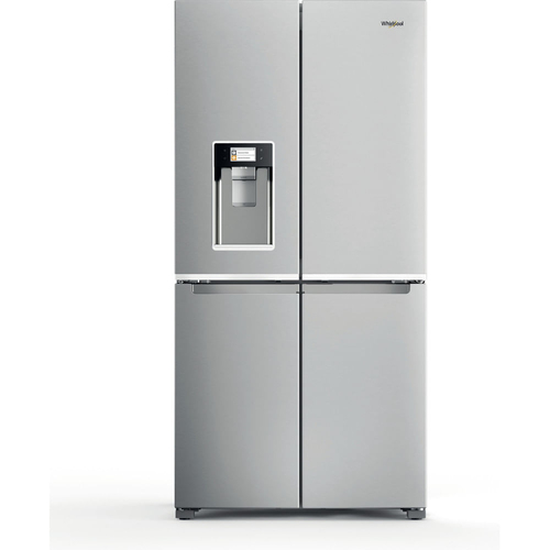 Whirlpool WQ9IHO1X side-by-side холодильник Отдельно стоящий 593 L Нержавеющая сталь