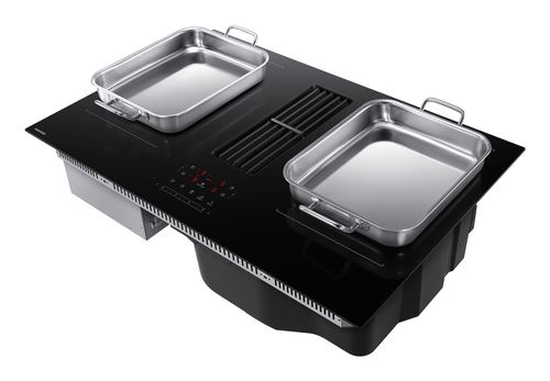 Samsung CC90H84JADUR Inductie kookplaat Zwart, afbeelding 5