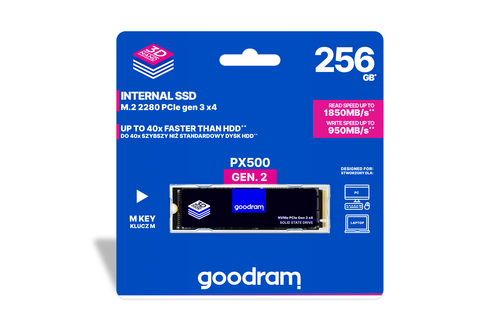 Goodram PX500 M2 PCIe NVMe 512GB – image 5