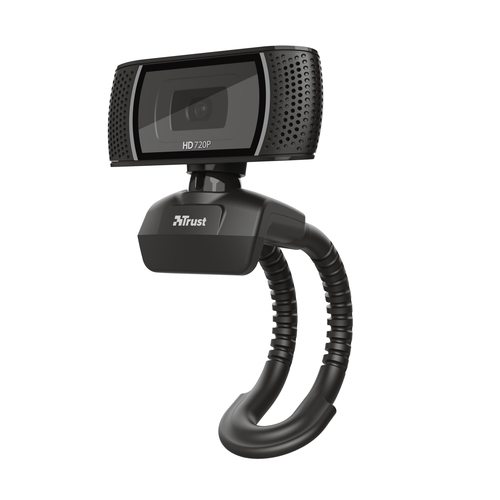 Trust Trino HD Video Webcam Webcam Zwart, afbeelding 4
