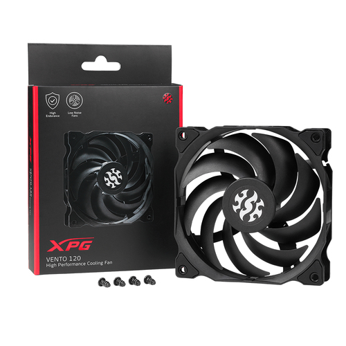 XPG VENTO 120 Корпус компьютера Вентилятор 12 cm Черный 1 шт