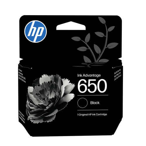 Картридж HP 650 CZ101AE/AK, чёрный, пигментные чернила, 360 страниц