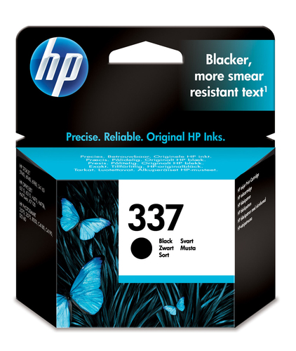 HP 337 Black Standard Capacity Ink Cartridge 11ml - C9364E