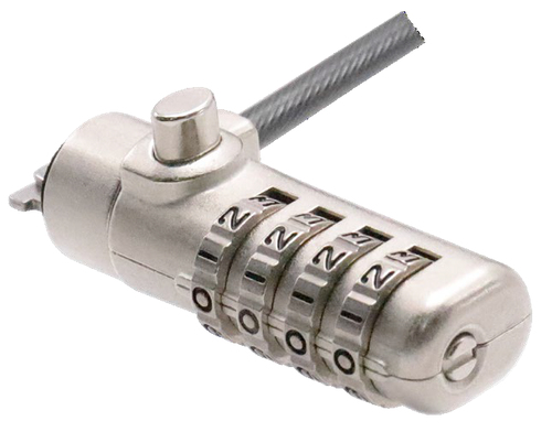 Manhattan 440493 cable antirrobo Gris 1,8 m imagen 2
