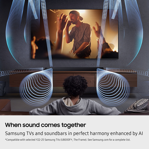 Samsung HW-Q800F 2025 Q-Symphony Q800F 5.1.2ch Wi-Fi Soundbar - Black - image 5