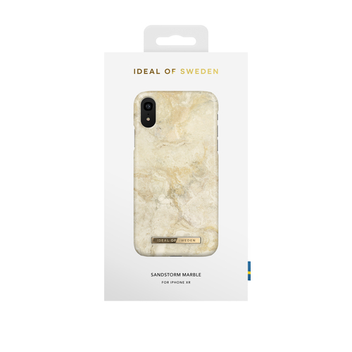 iDeal of Sweden Printed Case iPhone XR Sandstorm Marble