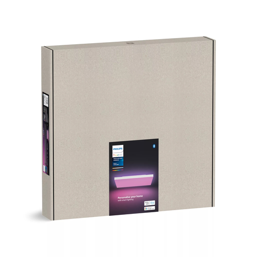 Philips Hue Datura Paneellamp - White and Color - Vierkant - Wit – Foto 4 van 4