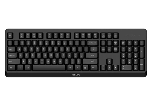 Philips 3000 series SPK6307BL/25 keyboard Universal RF Wireless QWERTY Black