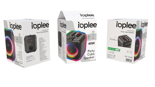 IOPLEE CUBESPK40W portable/party speaker Black – image 5