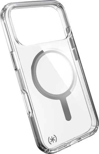 Speck Presidio Perfect Clear + MS Apple iPhone 17 Pro Clear - with Microban – image 1