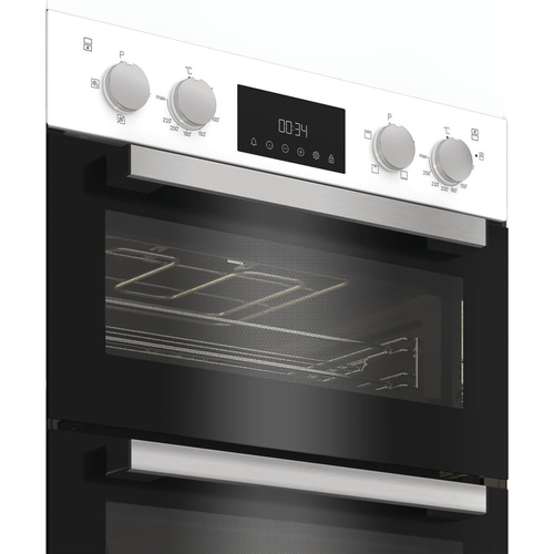 Hotpoint Dih 10D W Electric Built-under Double Oven - White - image 3