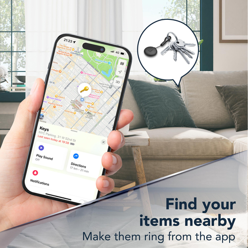 Cellularline TRACY TAG FOR IOS - MULTIPACK 4x – image 7