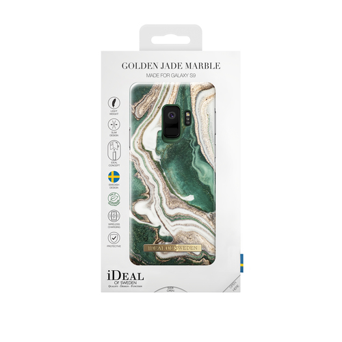 iDeal of Sweden Printed Case Galaxy S9 Golden Jade Marble – image 2