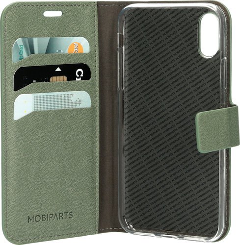 Mobiparts Classic Wallet Case iPhone X/XS Stone Green – image 4