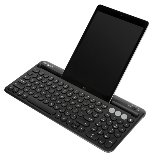 Targus AKB867ES keyboard Universal Bluetooth QWERTY Spanish Black