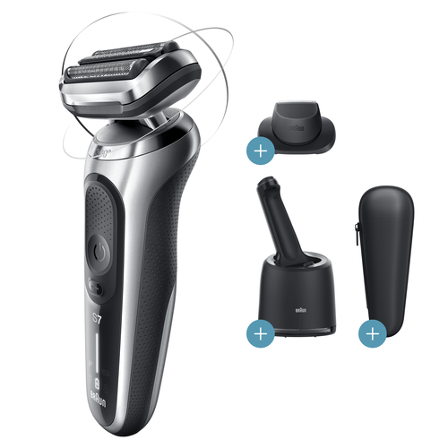 Braun Series 7 70-S7200cc Foil shaver Trimmer Silver – image 4