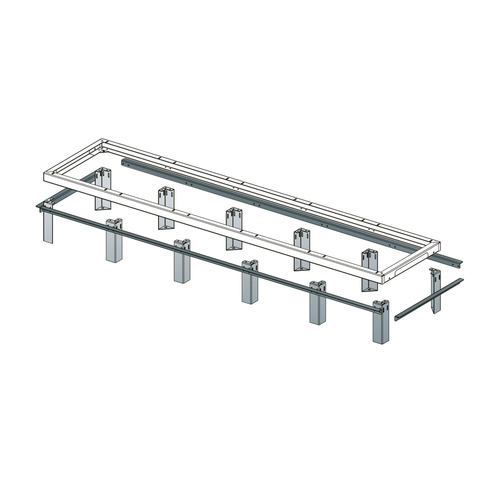 Middle Atlantic RIB Series Riser Bases 2 bay – image 2
