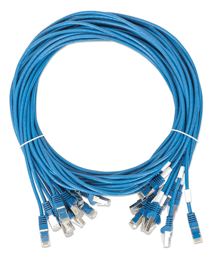 CAT8.1 U/FTP SLIM NETWORK PATCH CABLE, 5 FT., BLUE, 10-PACK