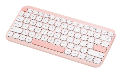 ASUS Marshmallow KW100 Tastatur Saksnøglekontakt Trådløs Tysk – billede 3