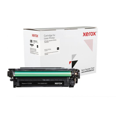 Xerox Black High Yield Everyday Toner, replacement for HP CE250X