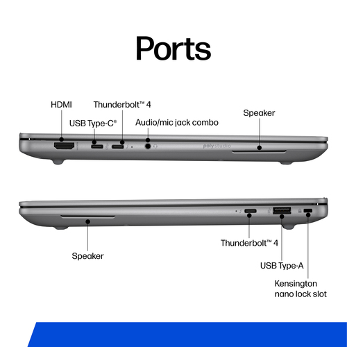 HP ZBook Ultra G1a Amd Ryzen AI Max Pro 390 Mobile Workstation 32GB RAM 1TB SSD 14" Windows 11 Pro Copilot+ Laptop - image 5