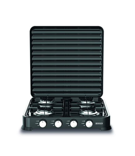 Sogo COC-SS-10275 hob Black Freestanding