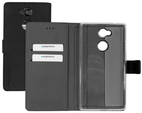Mobiparts Premium Wallet TPU Case Sony Xperia L2 Black