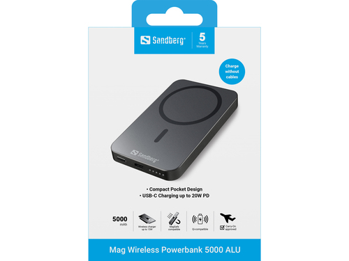 Mag Wireless Powerbank5000ALU, afbeelding 4