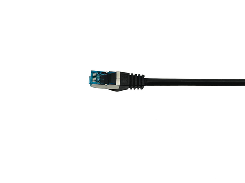 Equip Patchkabel Cat6A S/FTP 2xRJ45 0.50m zwart wink.LSZH, afbeelding 4