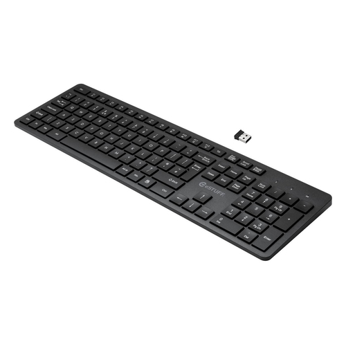 eSTUFF GLB212302 клавиатура Офисная USB QWERTY Британский английский Черный