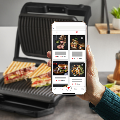 Tefal OptiGrill+ GC7178 Zwart, afbeelding 8