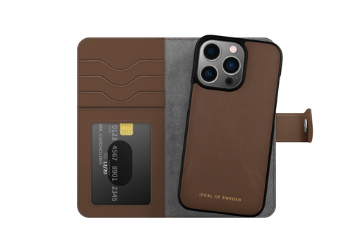iDeal of Sweden Magnet Wallet+ iPhone 14 Pro Dark Brown – image 2