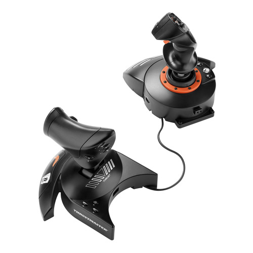 Thrustmaster T.Flight HOTAS NEO-X Ace Combat 8 Wings of Theve Edition Sort, Orange USB Flysimulator Analog/digital PC, Xbox One, Xbox Series S, Xbox Series X – billede 3