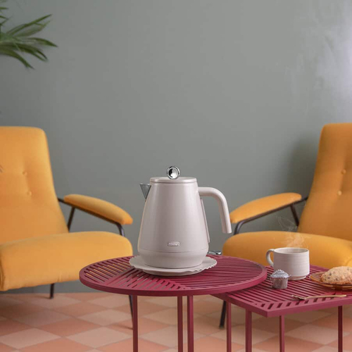 Delonghi Eclettica Kettle Biscuit Beige - Beige - image 4