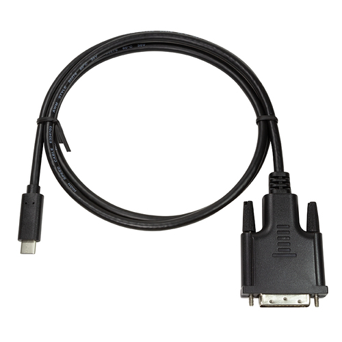 LogiLink UA0332 video kabel adapter 3 m USB Type-C DVI-D Zwart, afbeelding 3