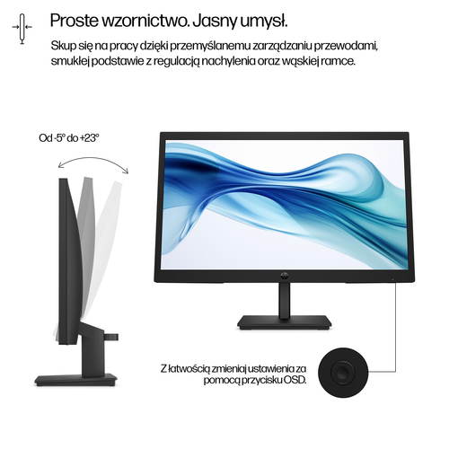 HP Inc. Monitor S3 Pro 322pv 21.45 FHD  9U5A2AA#ABB