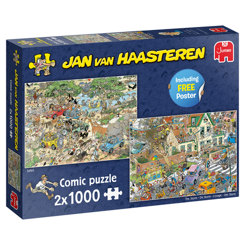 Jan van Haasteren 19001 pusle 1000 tk Huumor