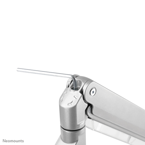 Support d'écran Neomounts NM-D775SILVERPLUS 10-49" - ressort à gaz - Topfix - arrêt 180° – Photo 8 sur 11