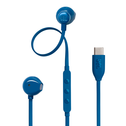 JBL Tune 305C In-ear oordopjes Blauw