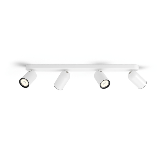 Philips Spot Pongee Wit 4xgu10