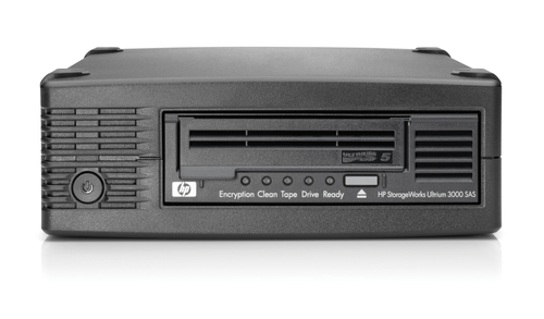 HP Ultrium 3000 SAS Ext Tape Drive with HBA and Cable for G5 Bndl/Biz Protection