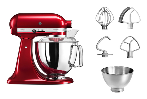 KitchenAid Artisan Mixer 5KSM175PS Appelrood, afbeelding 2